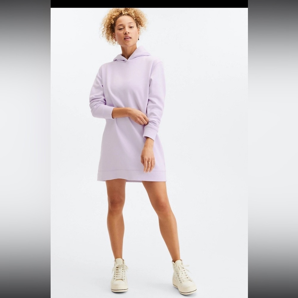 Fabletics April Hooded Dress size Small purple